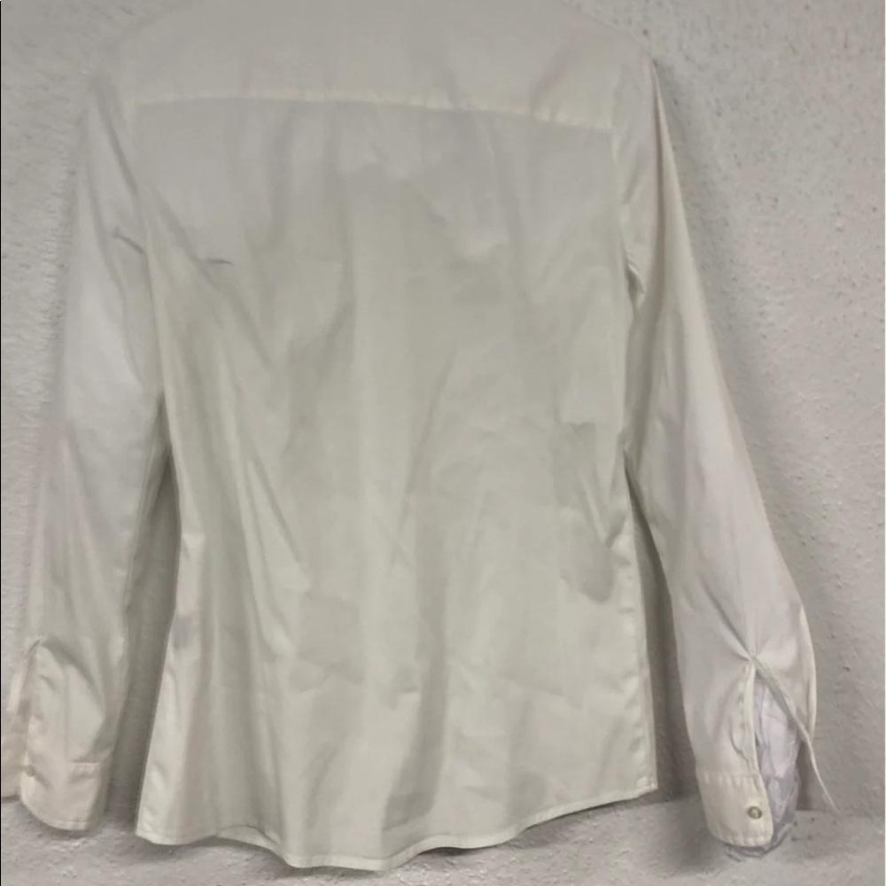 J. McLaughlin white button down
